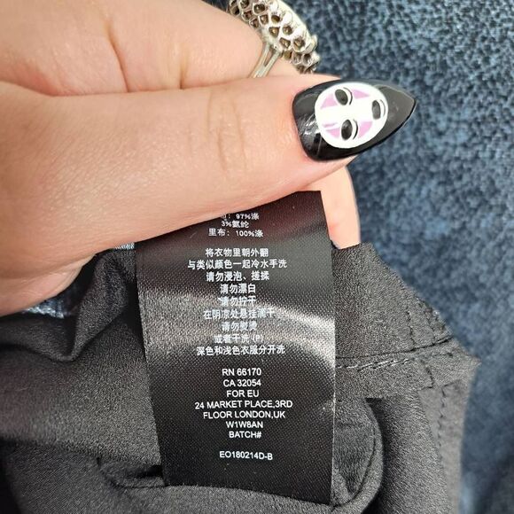 The East Order Thistle A Line Mini Dress in Navy size XS - Picture 10 of 10